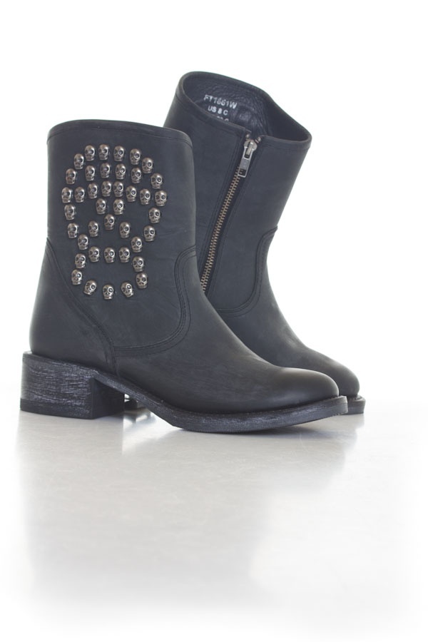 Damen Boots/stiefel Schott FT1661W BLACK — Ansicht 1
