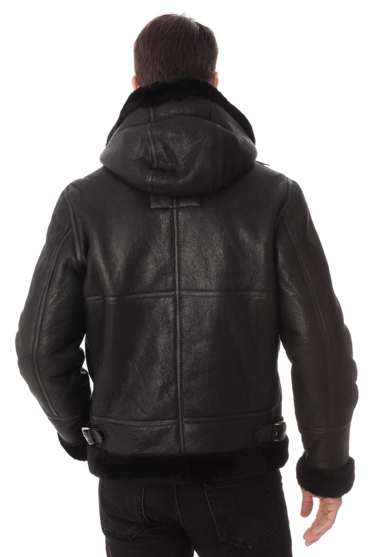 Chaqueta Hombre Schott LC1259H BLACK — vista 5