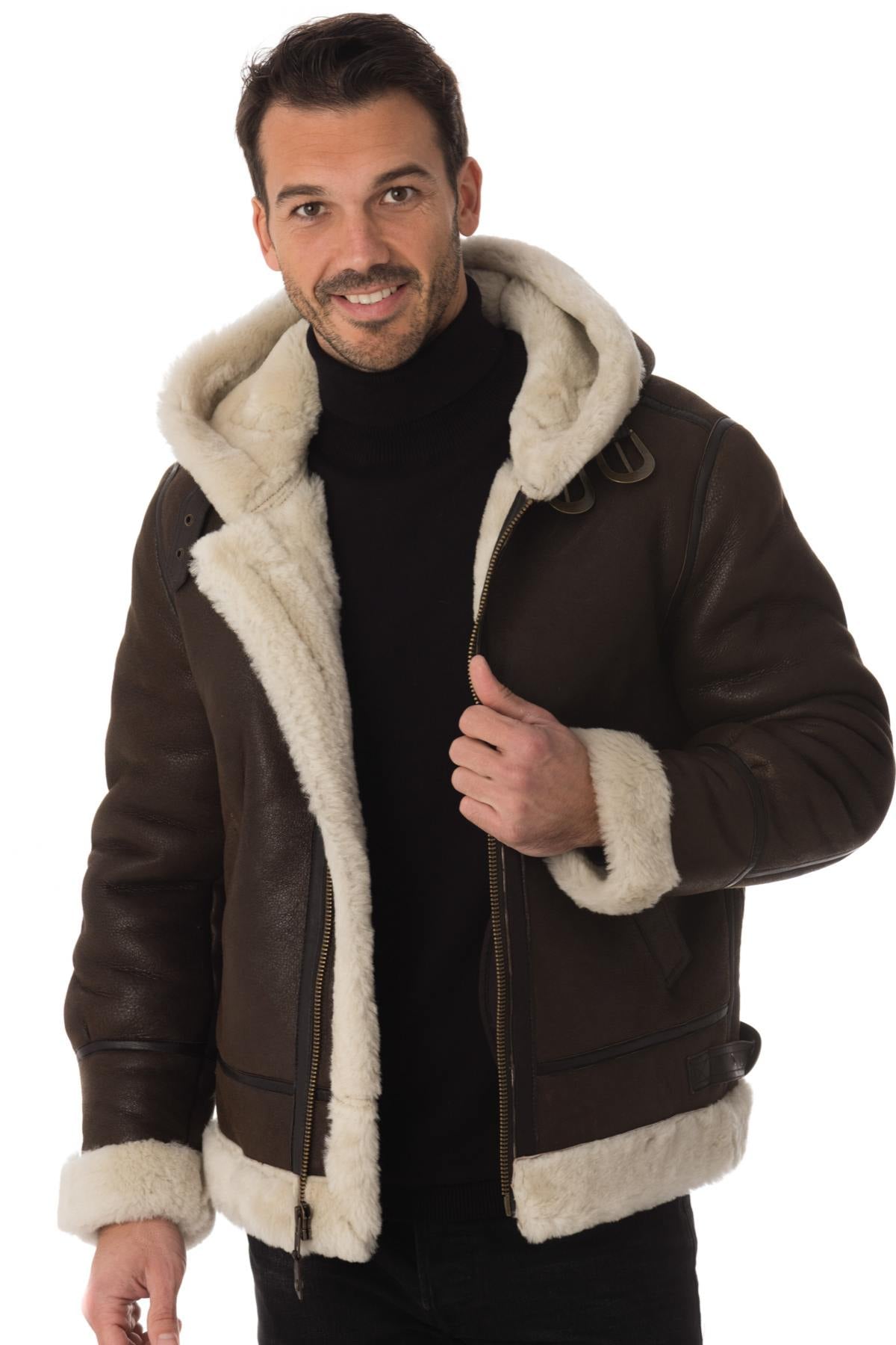 Chaqueta Hombre Schott LC1259H BROWN — vista 1