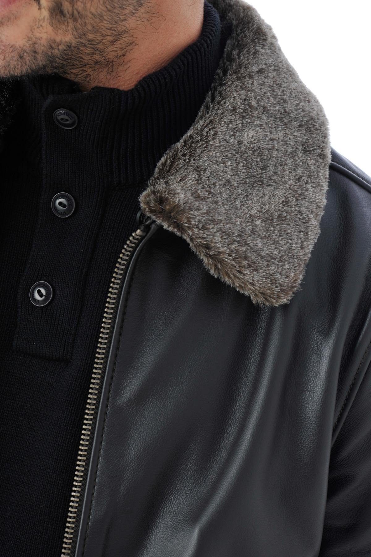 Chaqueta Hombre Schott LC930D BROWN — vista 7