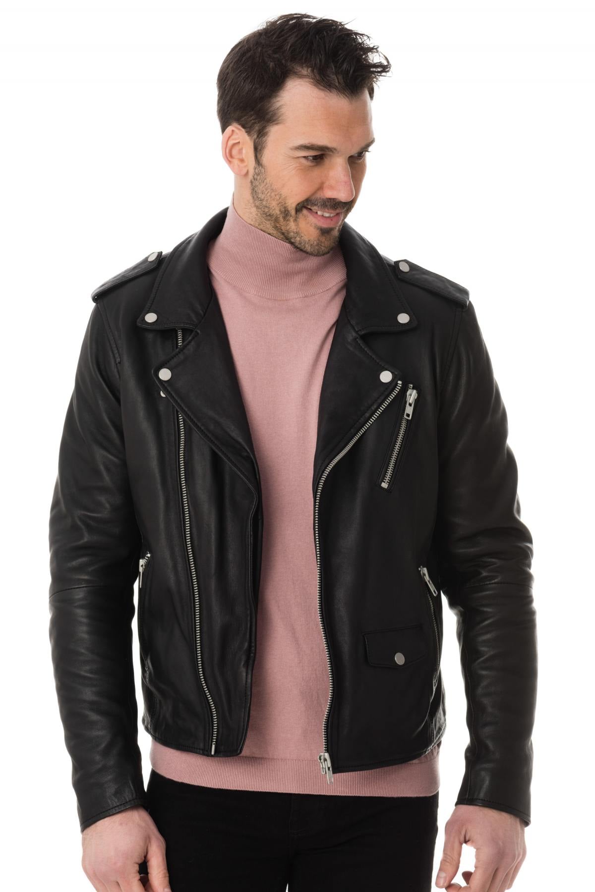 Chaqueta Hombre Serge Pariente ROCKY AG BLACK — vista 1