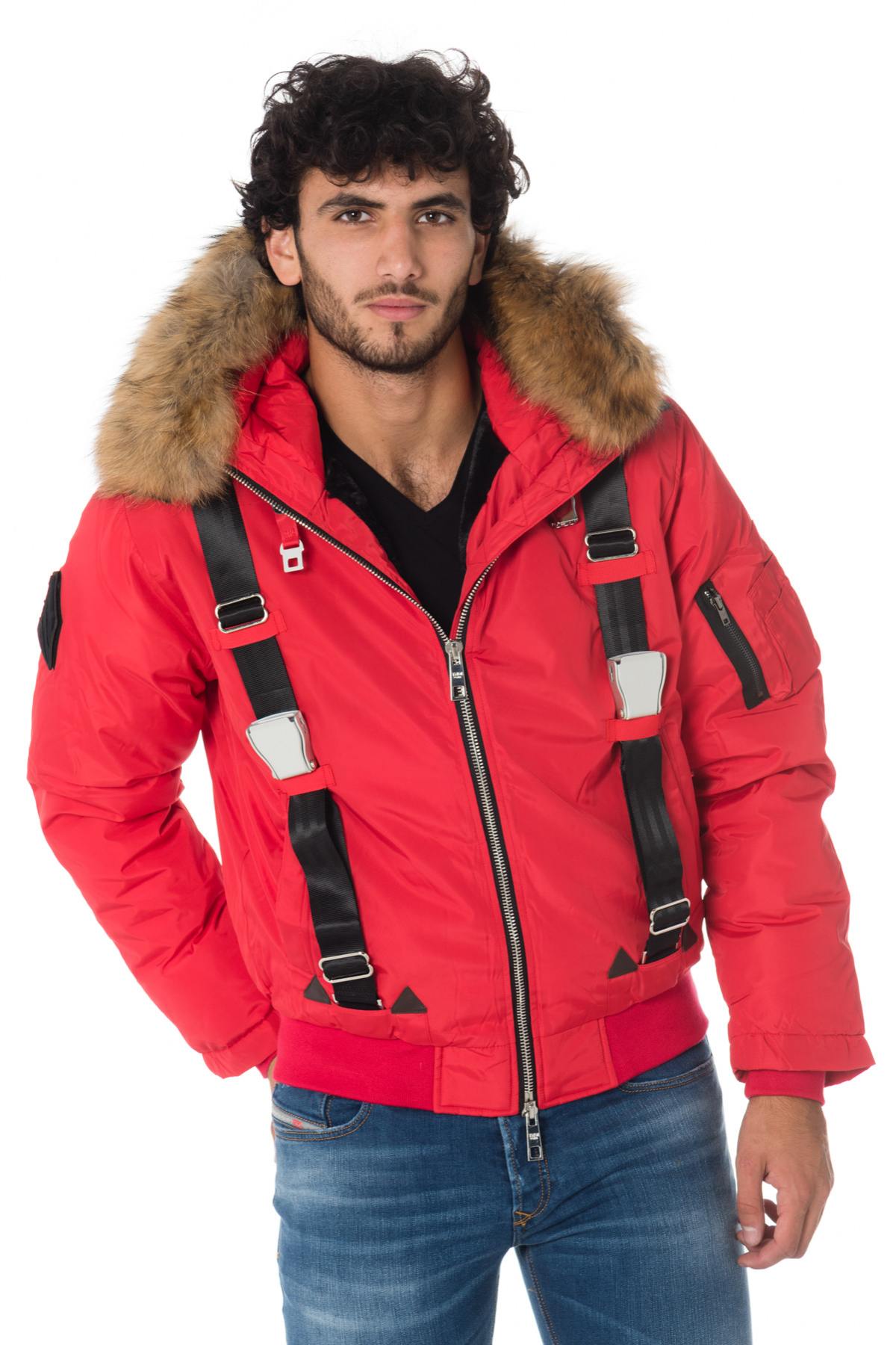Herren Jacke The New Designers PILOT RED — Ansicht 3