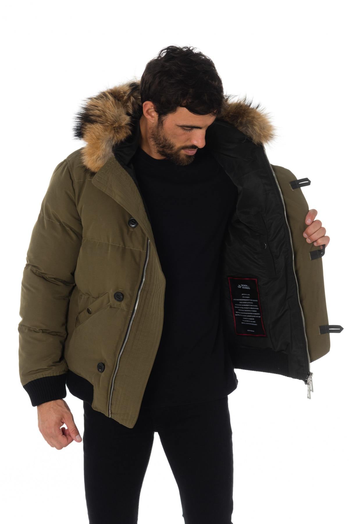 Chaqueta Hombre The New Designers RENEWALL KAKI — vista 4
