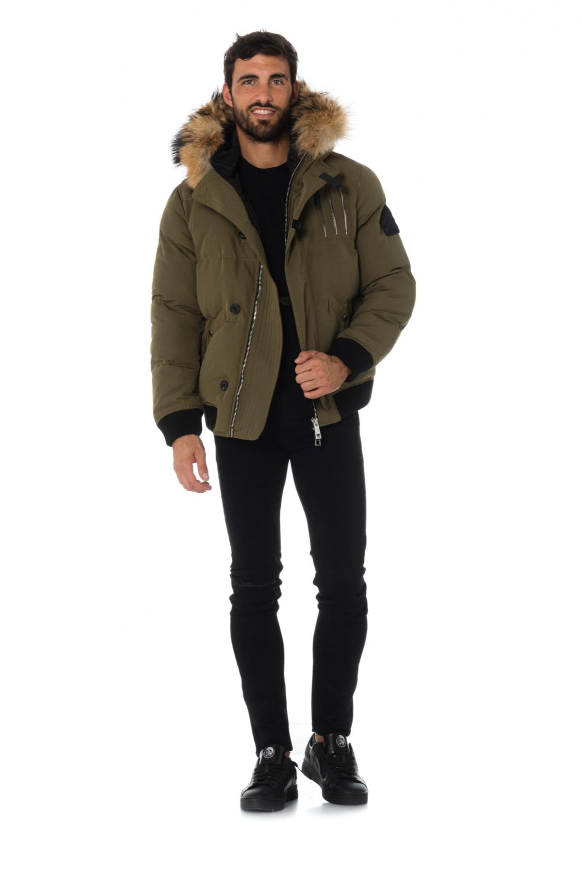 Chaqueta Hombre The New Designers RENEWALL KAKI — vista 2