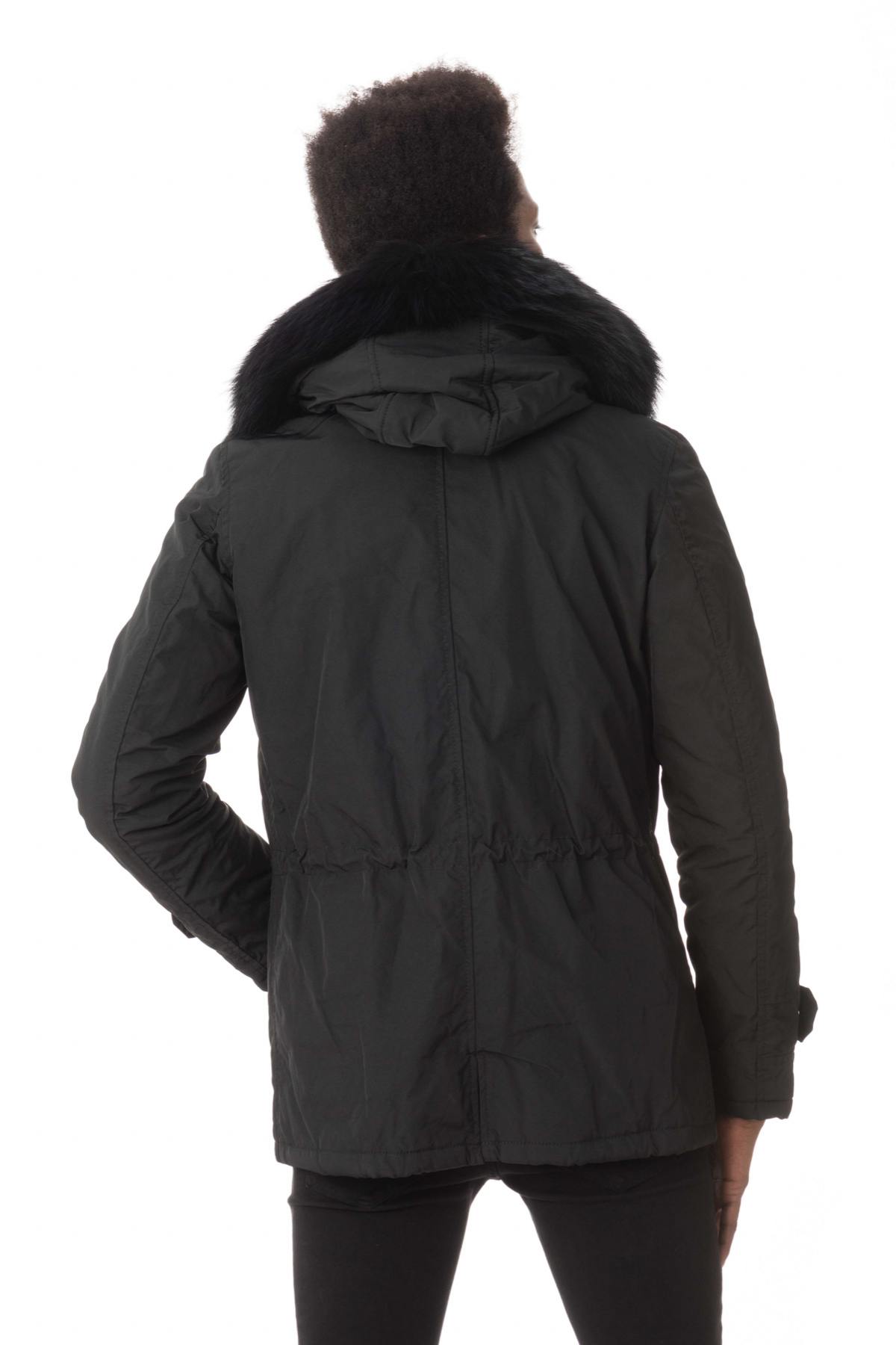 Herren Jacke Wild Arctic By Flo & Clo JOKER TEX + FUR PIUMINONERO — Ansicht 6