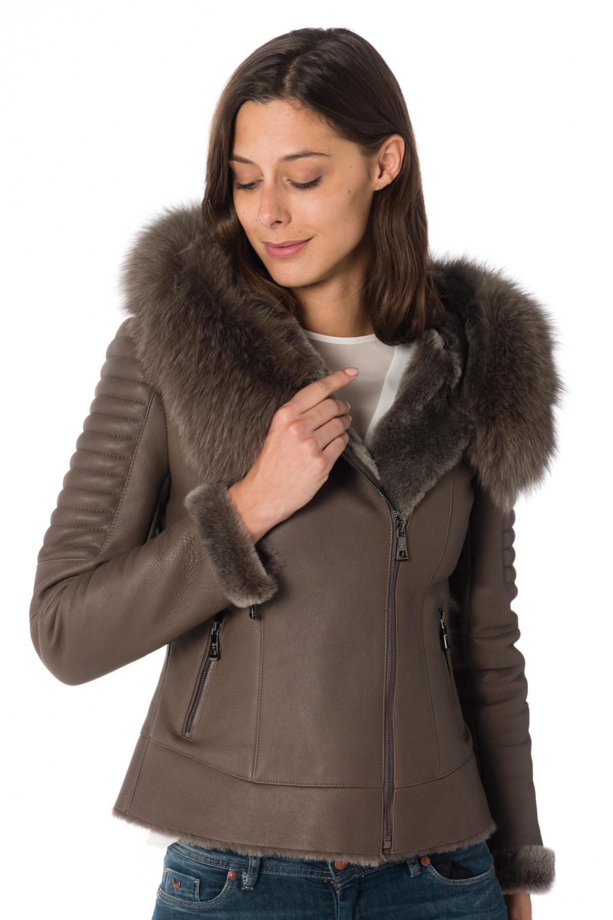 Giacche Donna Giovanni BETTA TAUPE — vista 1