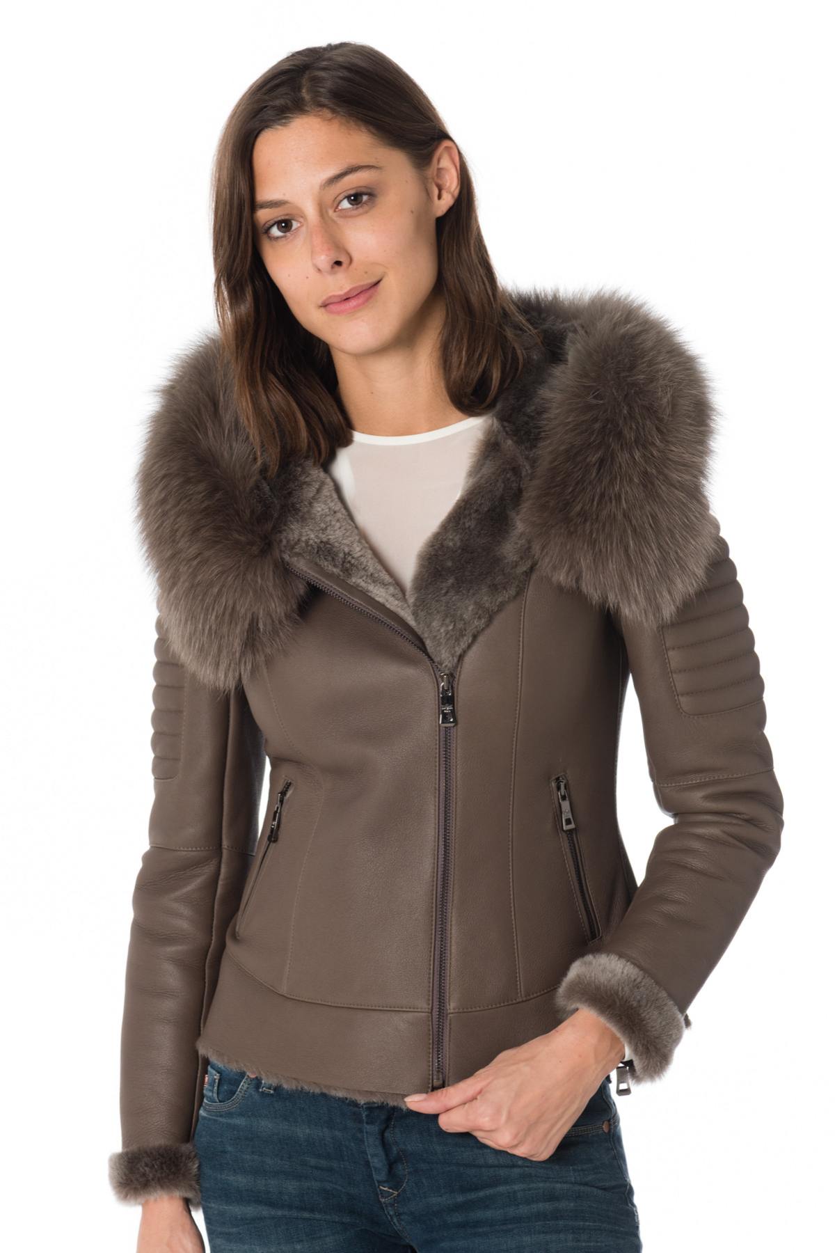 Giacche Donna Giovanni BETTA TAUPE — vista 5