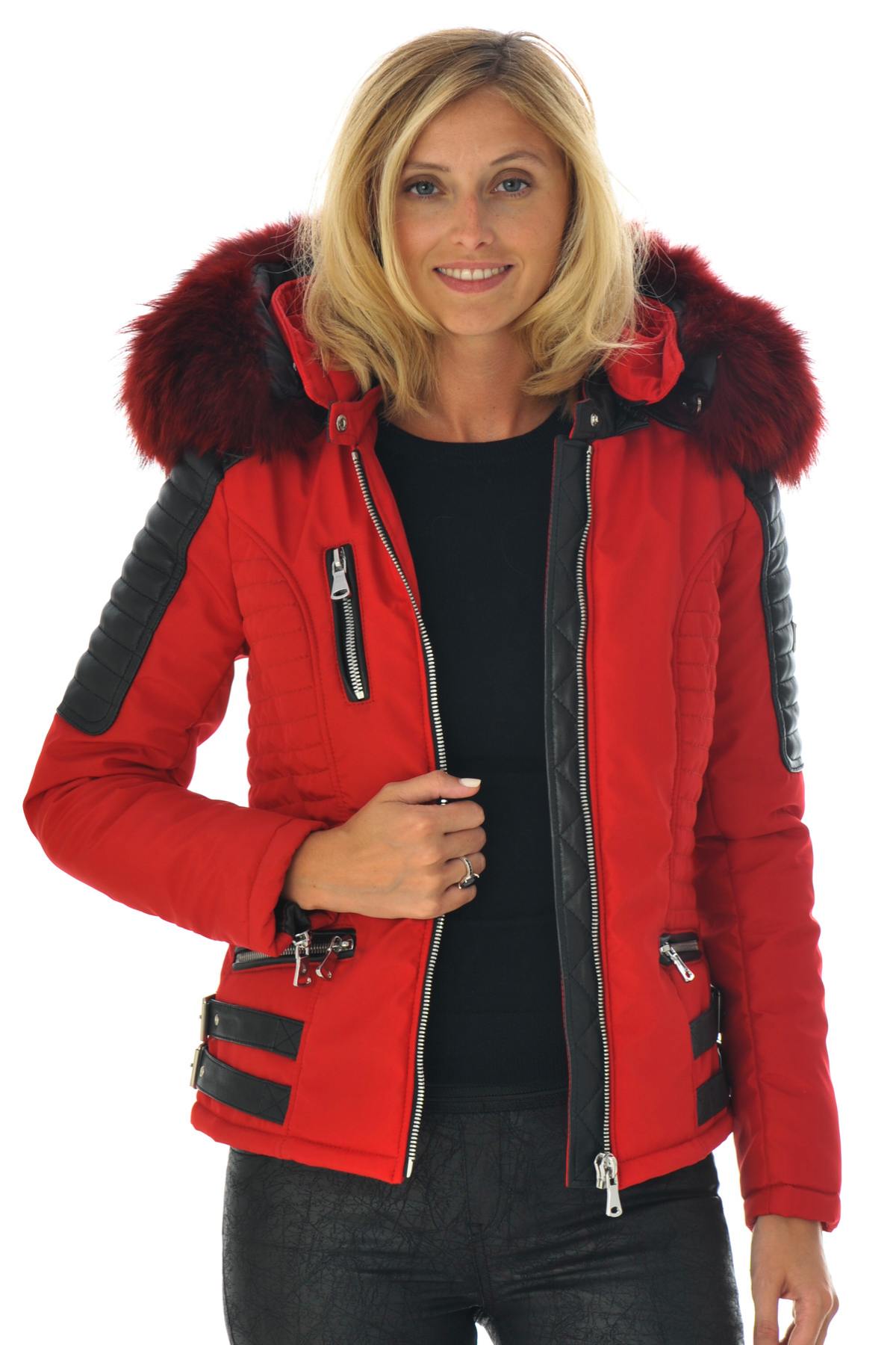 Giacche Donna Horspist NOUNOU ROUGE COL ROUGE ZZ — vista 3