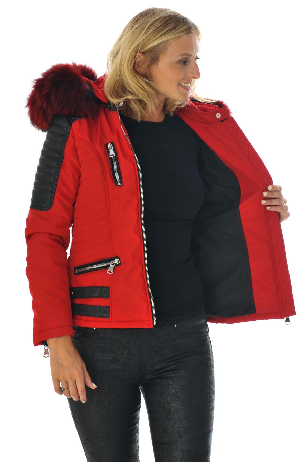 Giacche Donna Horspist NOUNOU ROUGE COL ROUGE ZZ — vista 6