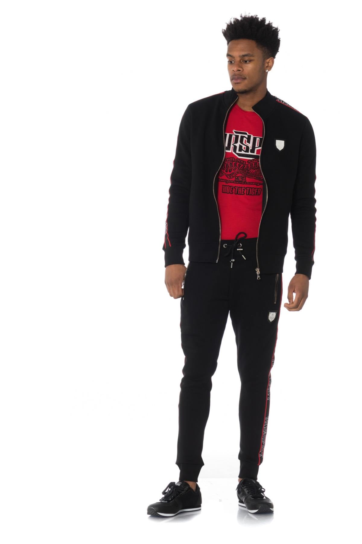 Jersey/sudadera Hombre Horspist WILLIS M300 BLACK — vista 2