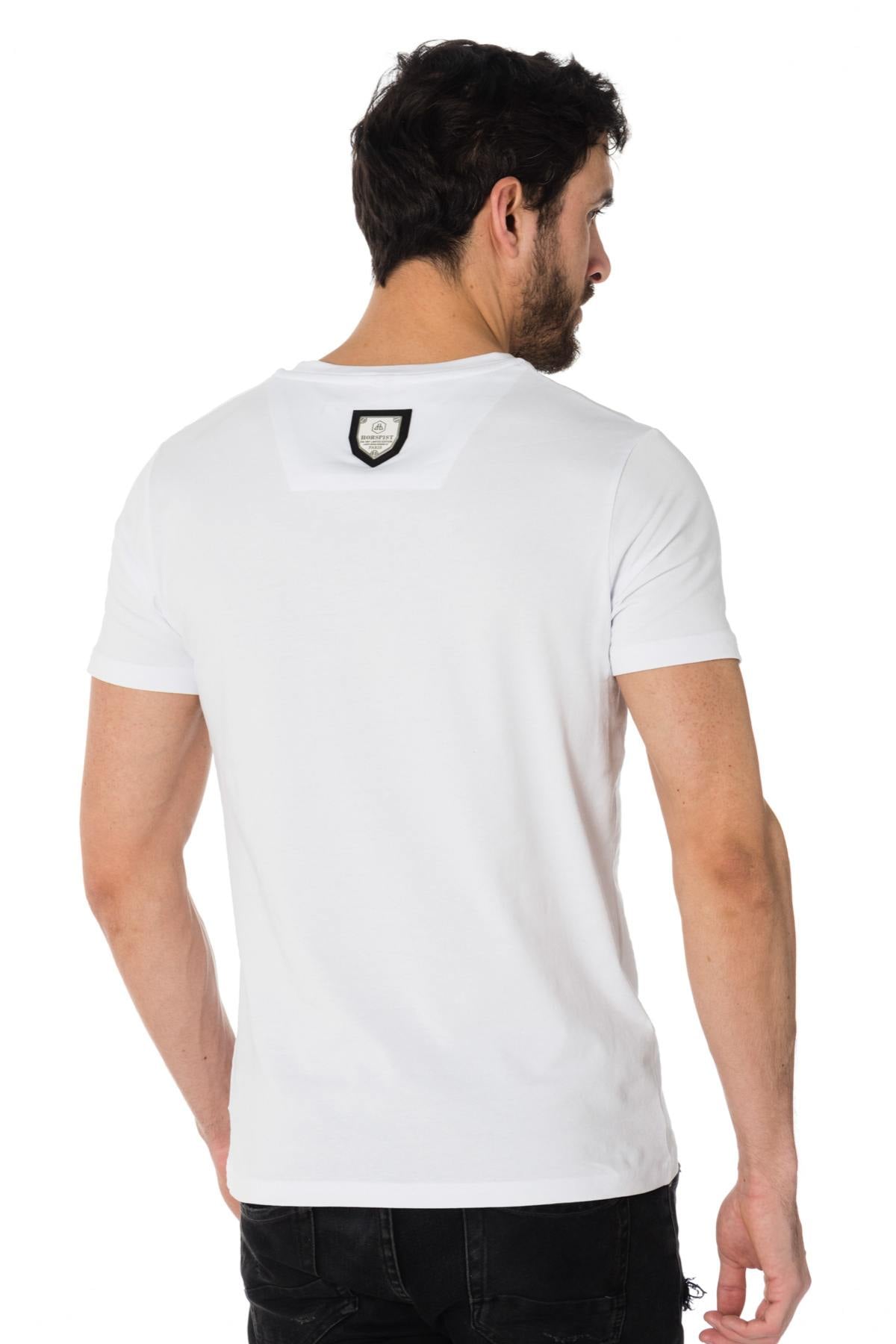Camiseta Hombre Horspist JORDAN M500 WHITE/RED — vista 4