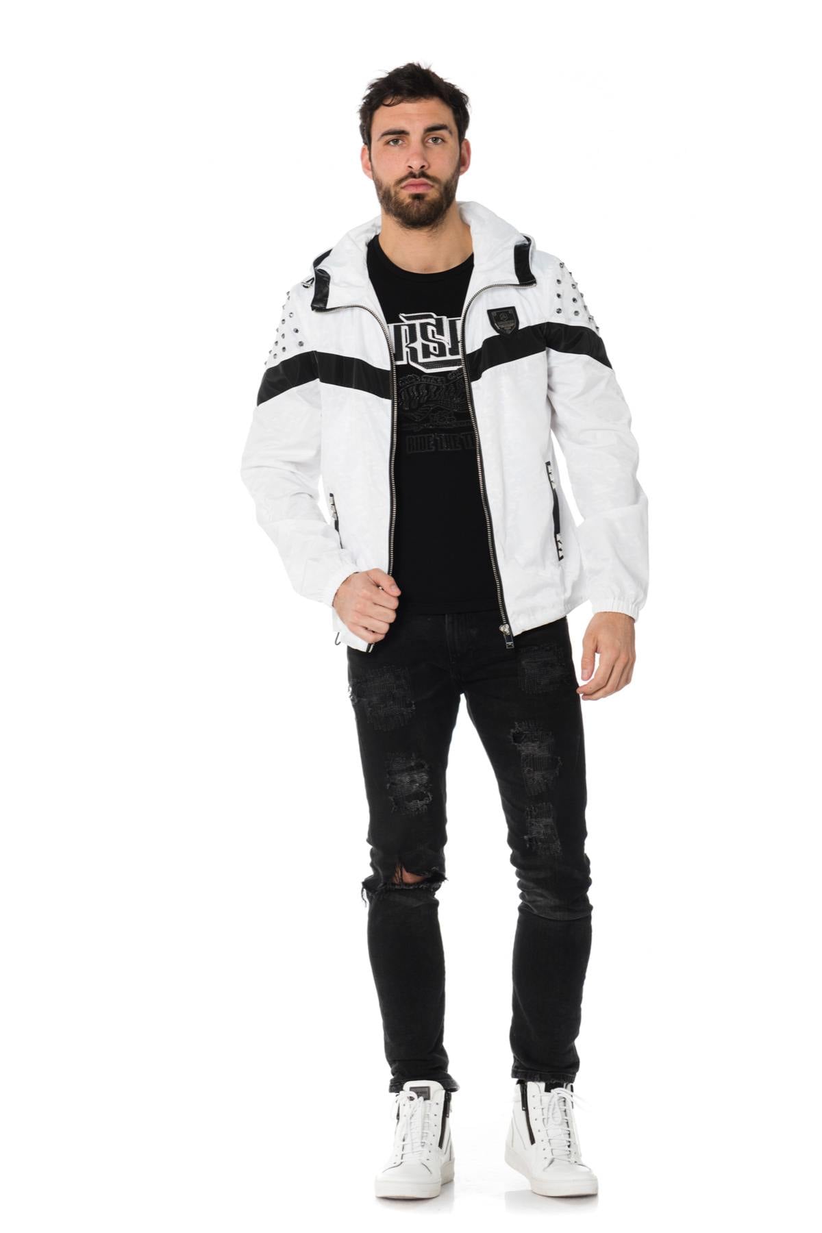 Chaqueta Hombre Horspist TRACKER M102 WHITE — vista 2