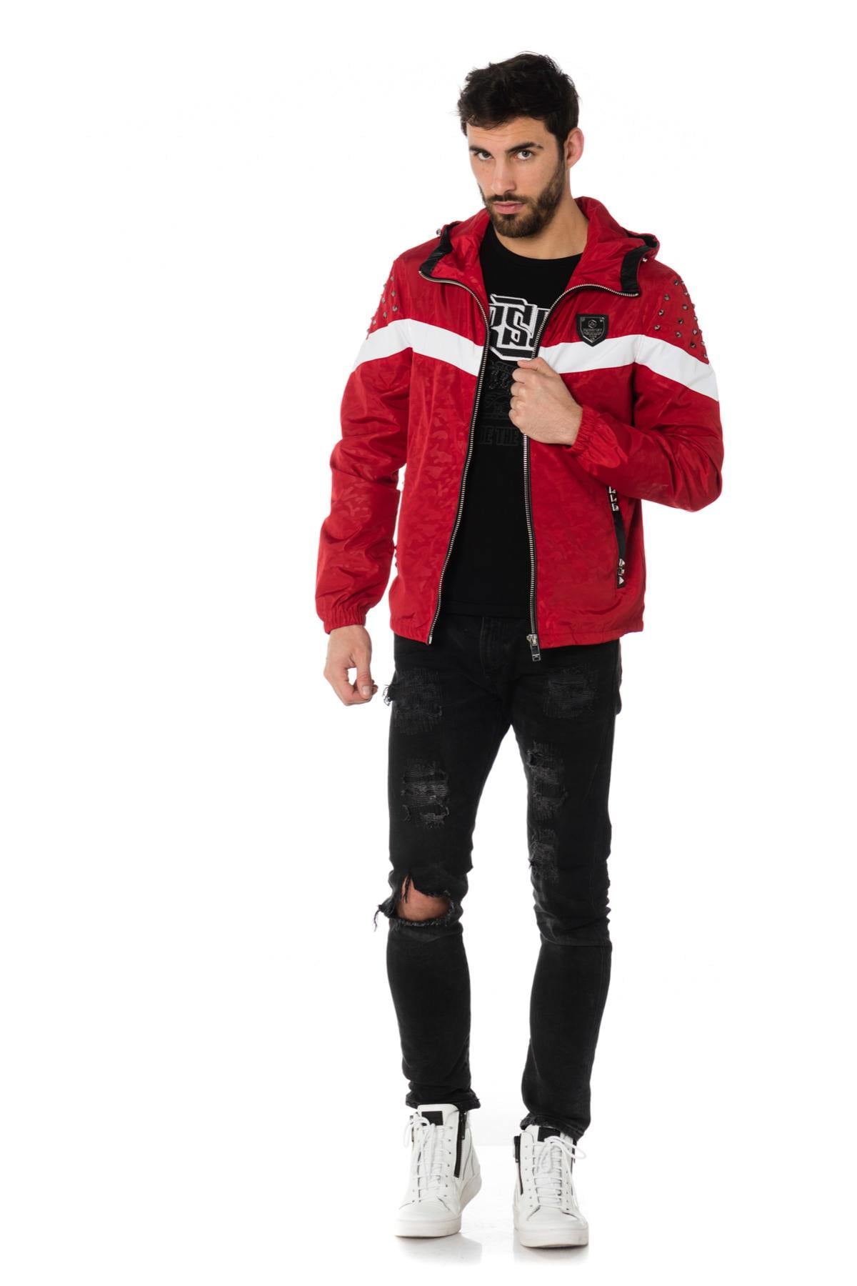 Herren Jacke Horspist TRACKER M102 RED — Ansicht 4