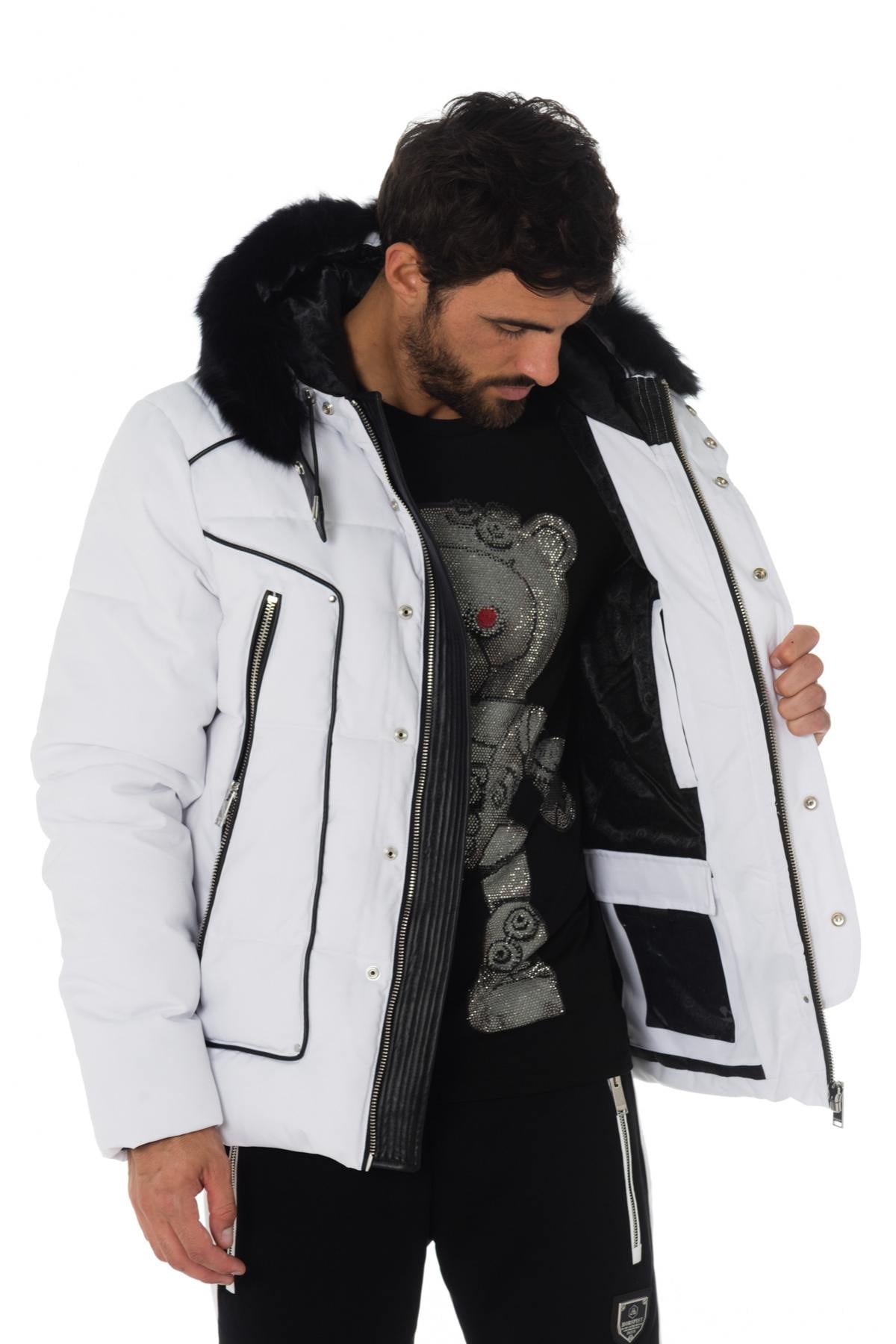 Chaqueta Hombre Horspist JACKARTA M122 WHITE — vista 7