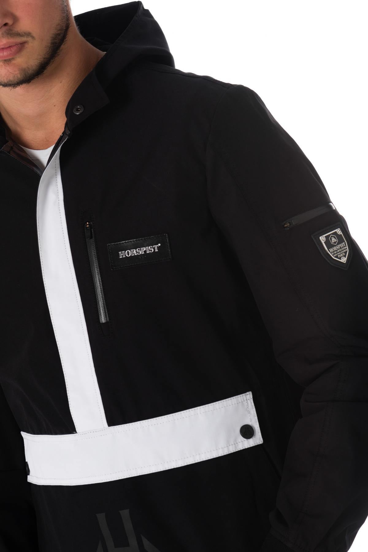 Chaqueta Hombre Horspist KANGOUROU NOIR BLANC — vista 8