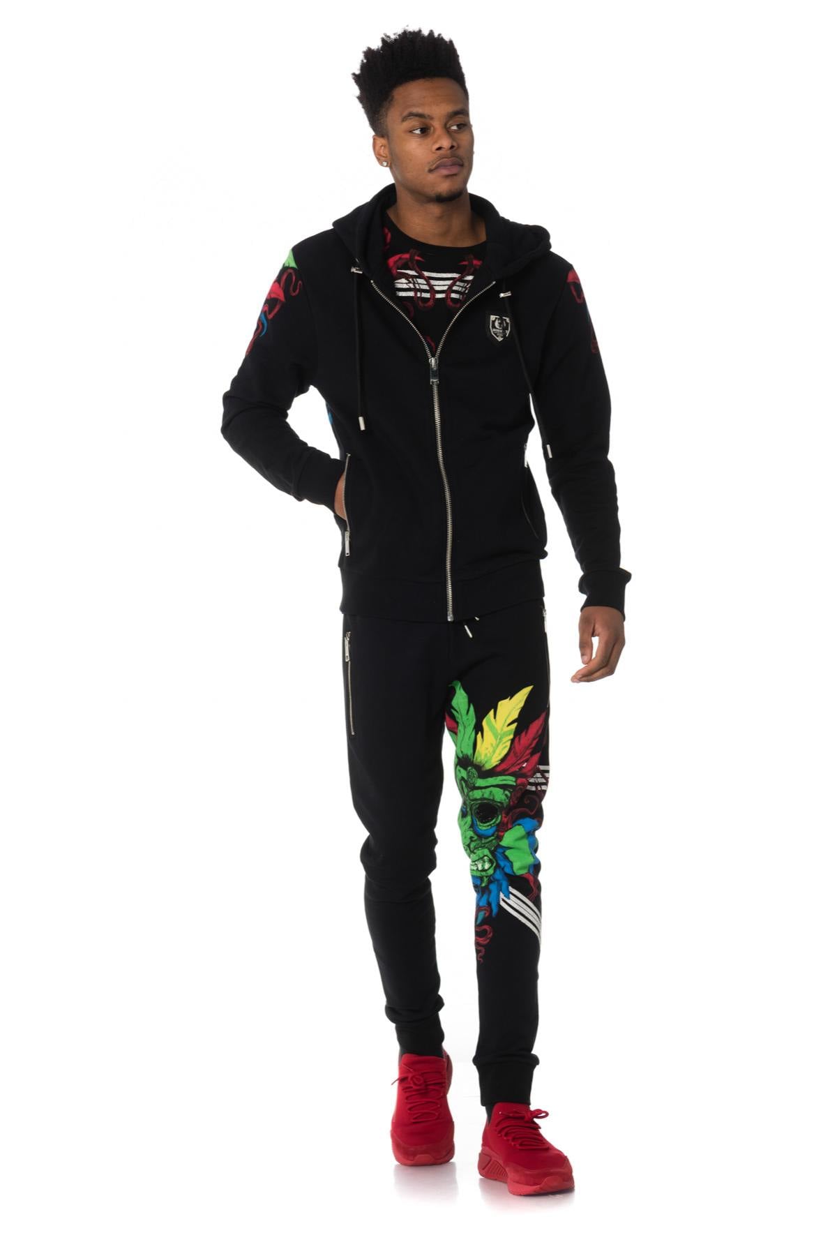 Pantalon Hombre Horspist AFROJOGG M307 BLACK — vista 8