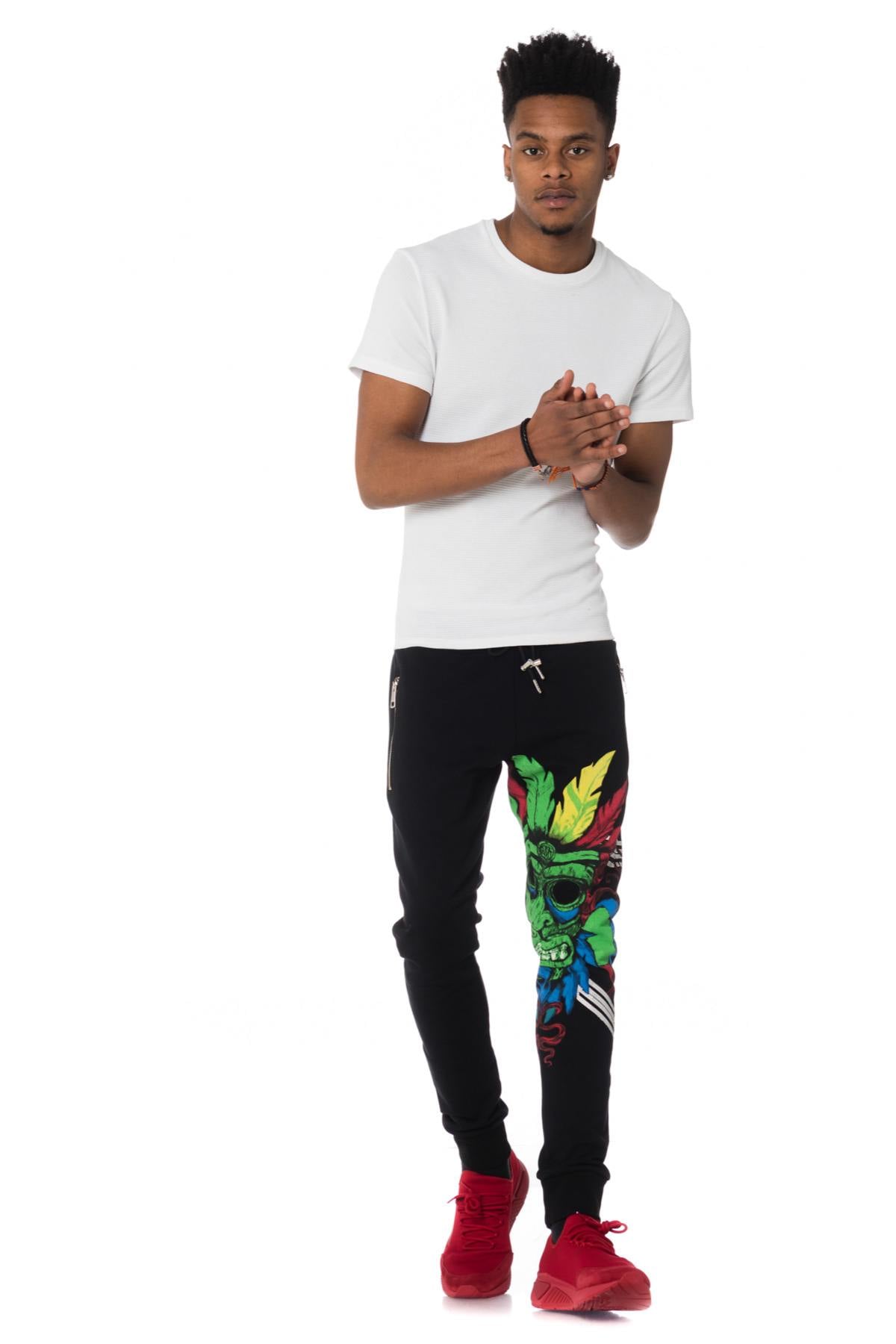 Pantalon Hombre Horspist AFROJOGG M307 BLACK — vista 2
