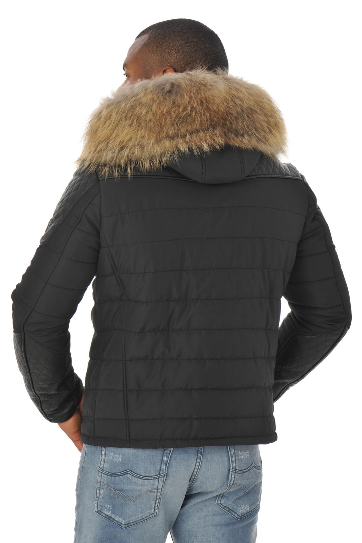Chaqueta Hombre Horspist CARLTON NOIR COL NATUREL — vista 7