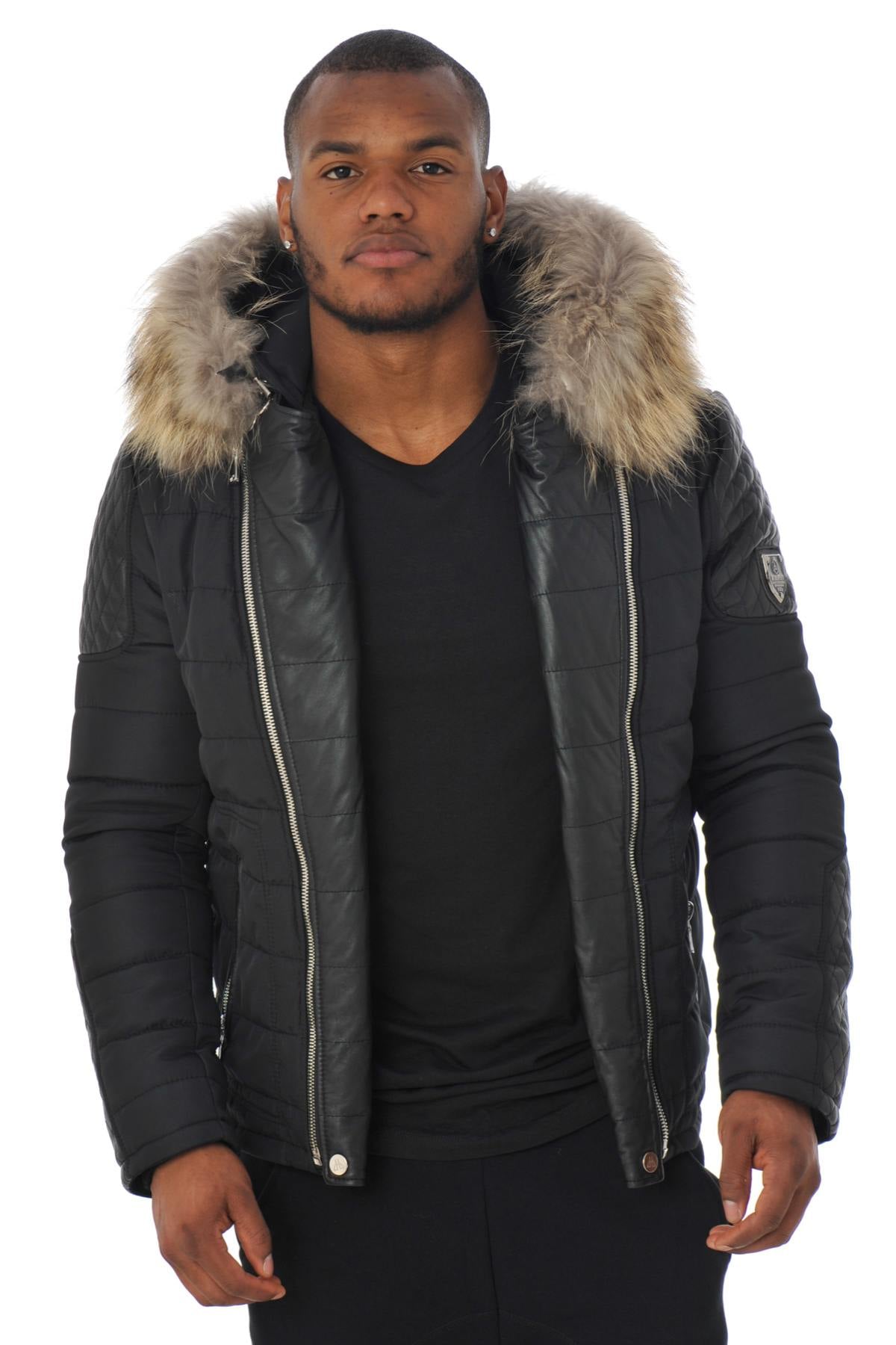 Chaqueta Hombre Horspist CARLTON NOIR COL NATUREL — vista 1