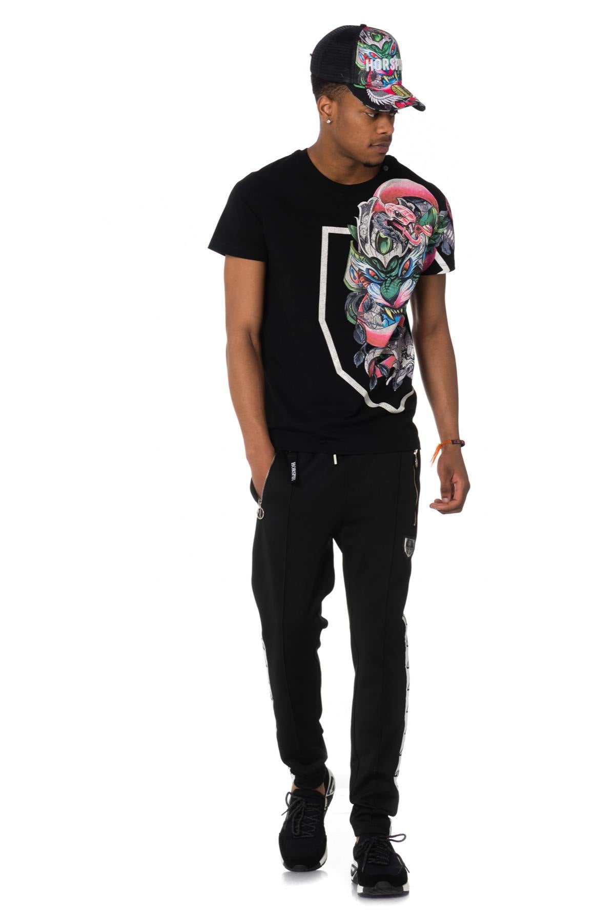 Camiseta Hombre Horspist STUNT M520 BLACK — vista 2