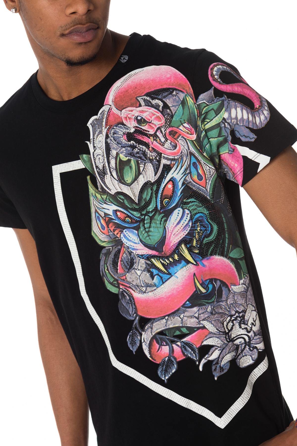 Camiseta Hombre Horspist STUNT M520 BLACK — vista 5