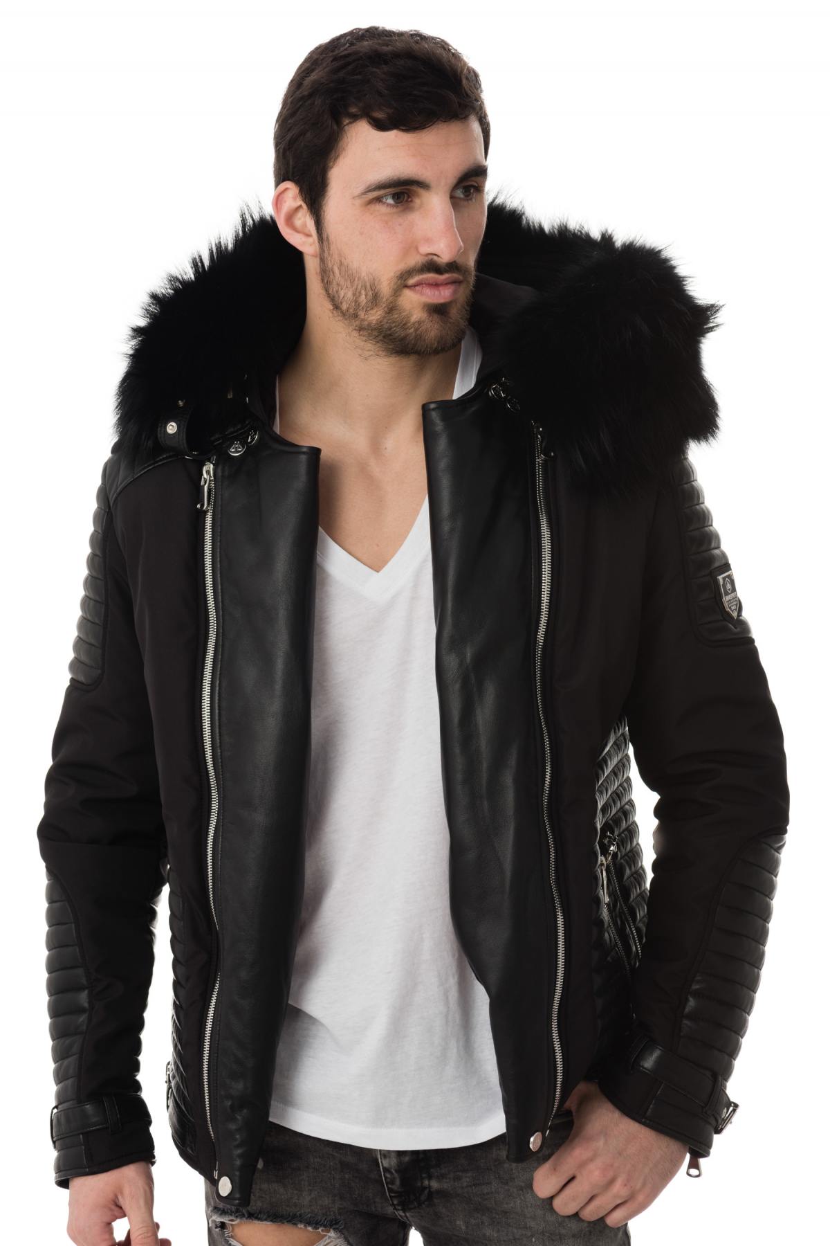 Chaqueta Hombre Horspist VEGAS FULL BLACK COL NOIR — vista 1