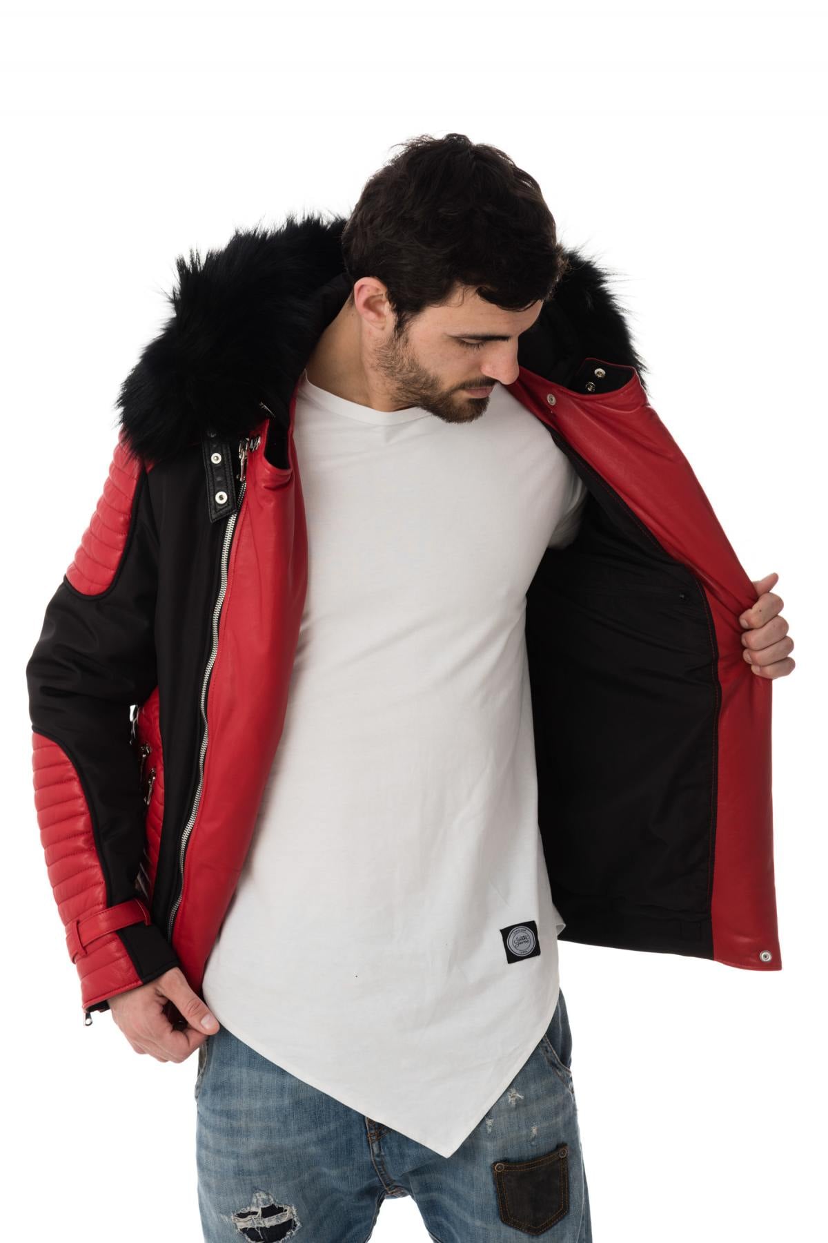 Chaqueta Hombre Horspist VEGAS NOIR ROUGE COL NOIR — vista 5