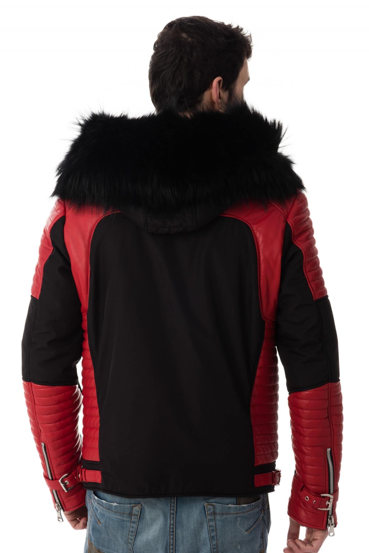 Chaqueta Hombre Horspist VEGAS NOIR ROUGE COL NOIR — vista 6