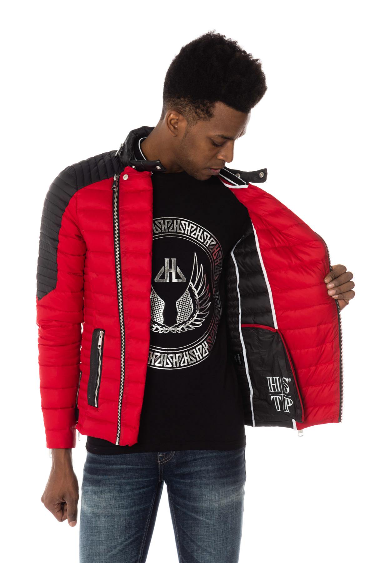 Blouson Homme Horspist STEEVE OMEGA RED/BLACK — vue 6