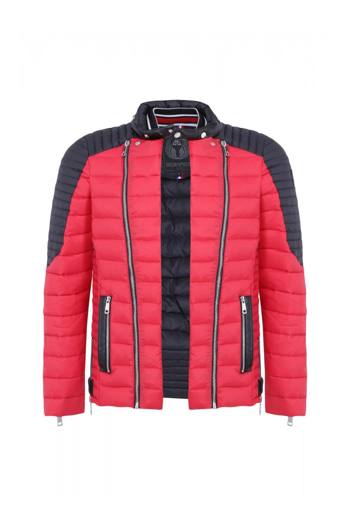 Blouson Homme Horspist STEEVE OMEGA RED/BLACK — vue 3