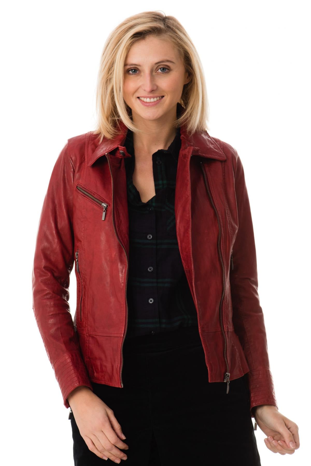 Damen Jacke Rose Garden JULIETTE SHEEP AOSTA RED CHILI PEPPER — Ansicht 5
