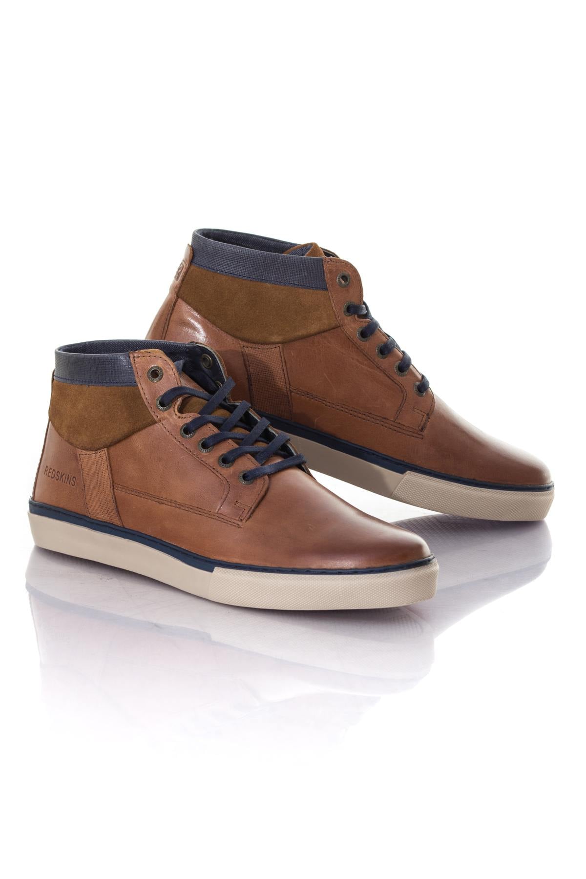 Boots/botas Hombre Redskins COURNOL COGNAC MARINE — vista 1