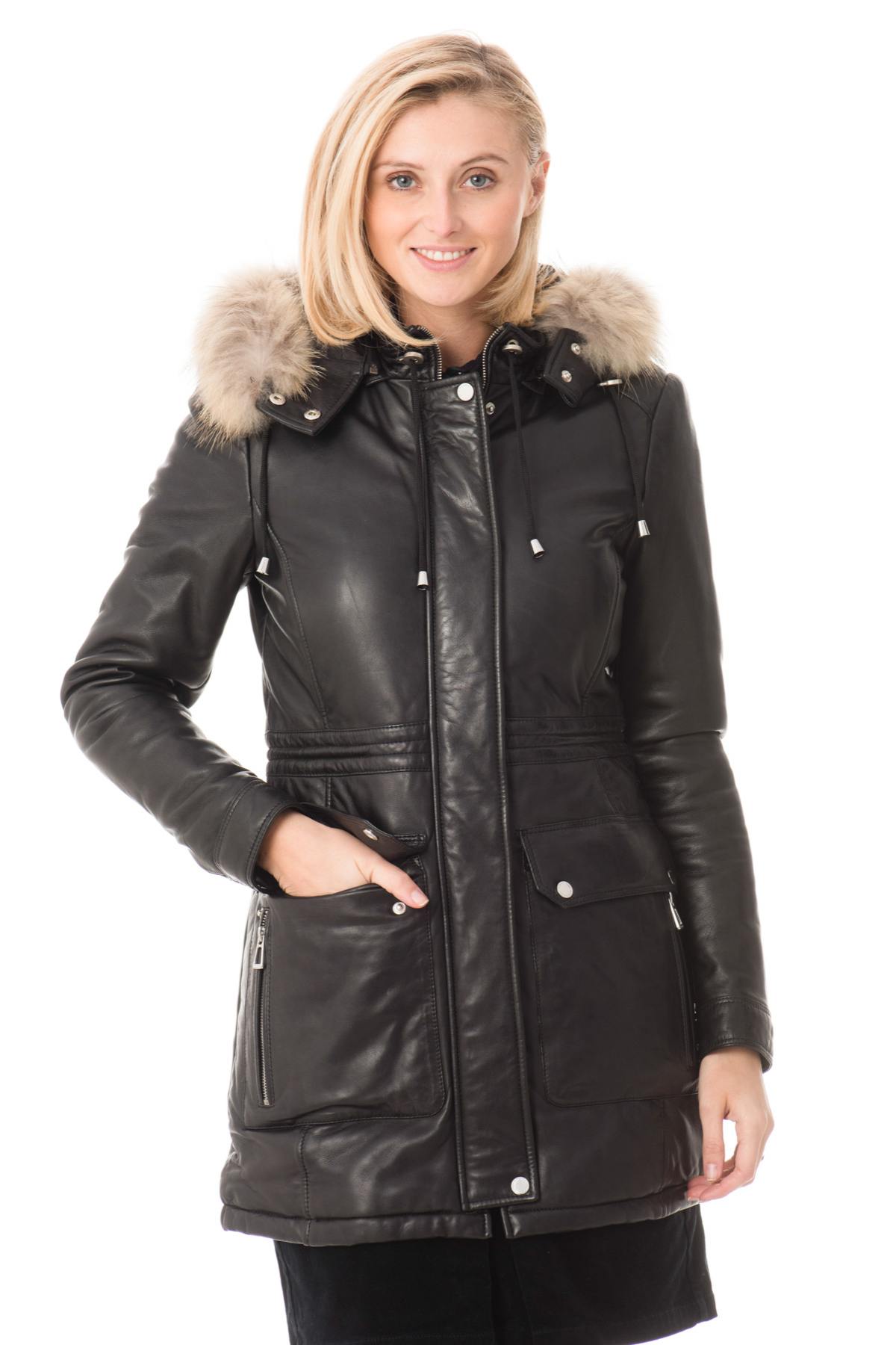 Cazadora Mujeres Rose Garden WHOOPI SHEEP VENNE BLACK — vista 1