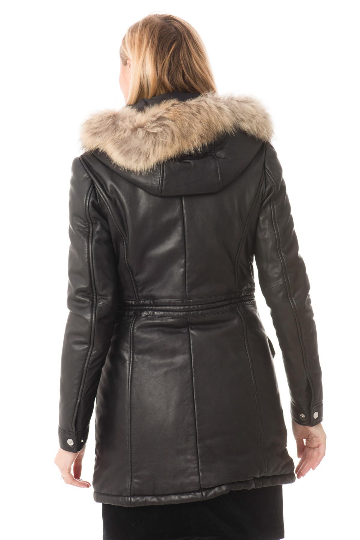 Cazadora Mujeres Rose Garden WHOOPI SHEEP VENNE BLACK — vista 4