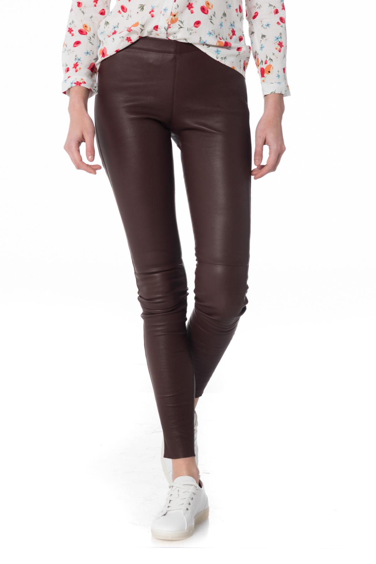 Pantalon femme oakwood ASTEROID 2 BORDEAUX 540 - cuir-city.com