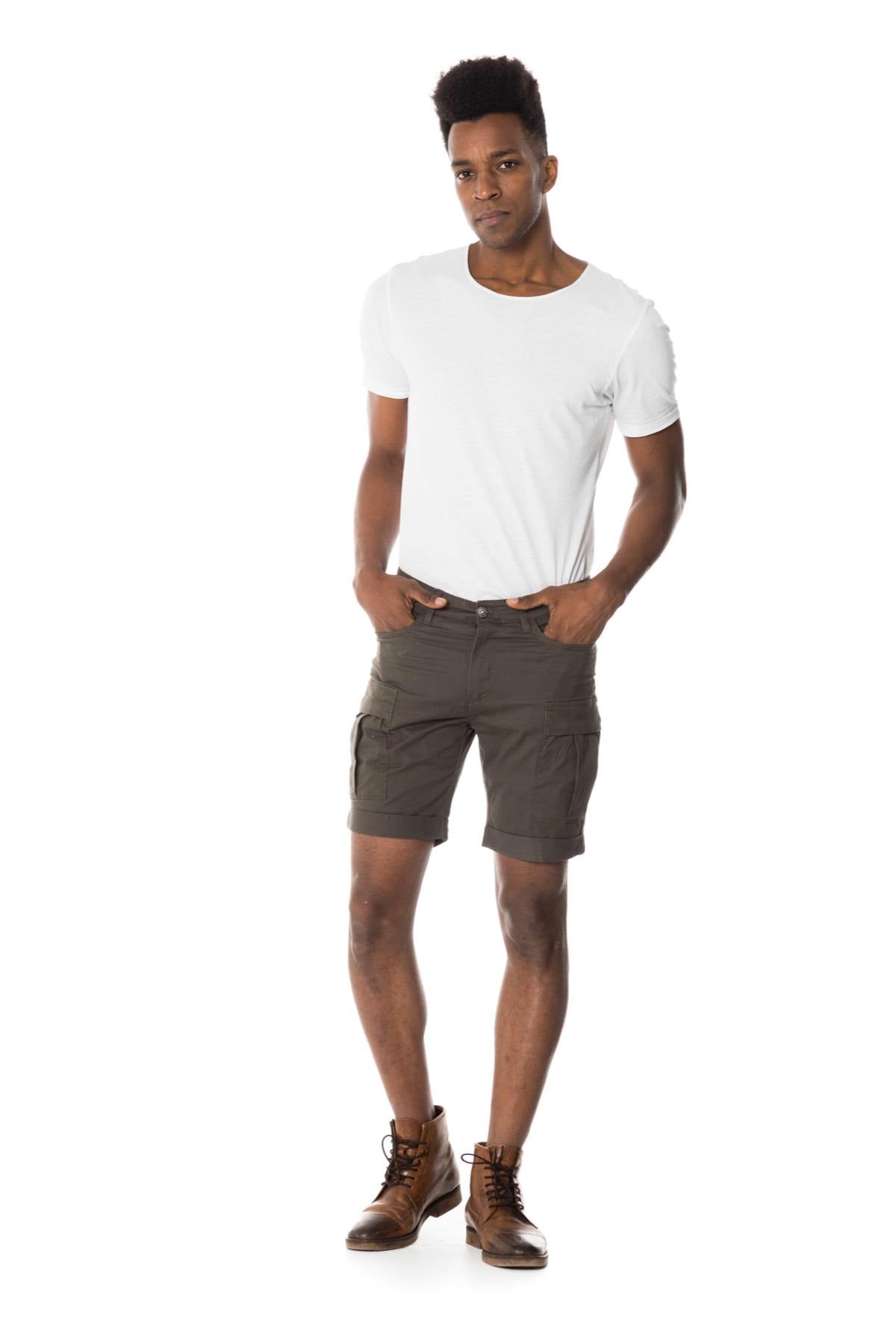Short Hombre Redskins WEEZER SUNSET KAKI — vista 3