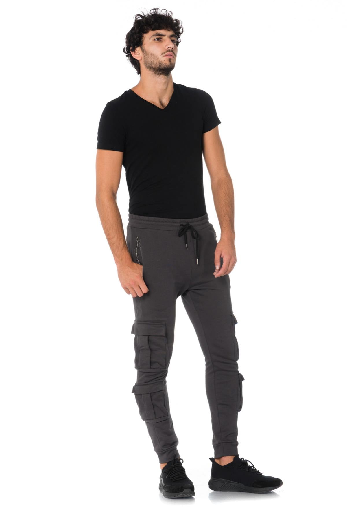 Pantalon Homme The New Designers SOLDIER GREY — vue 7