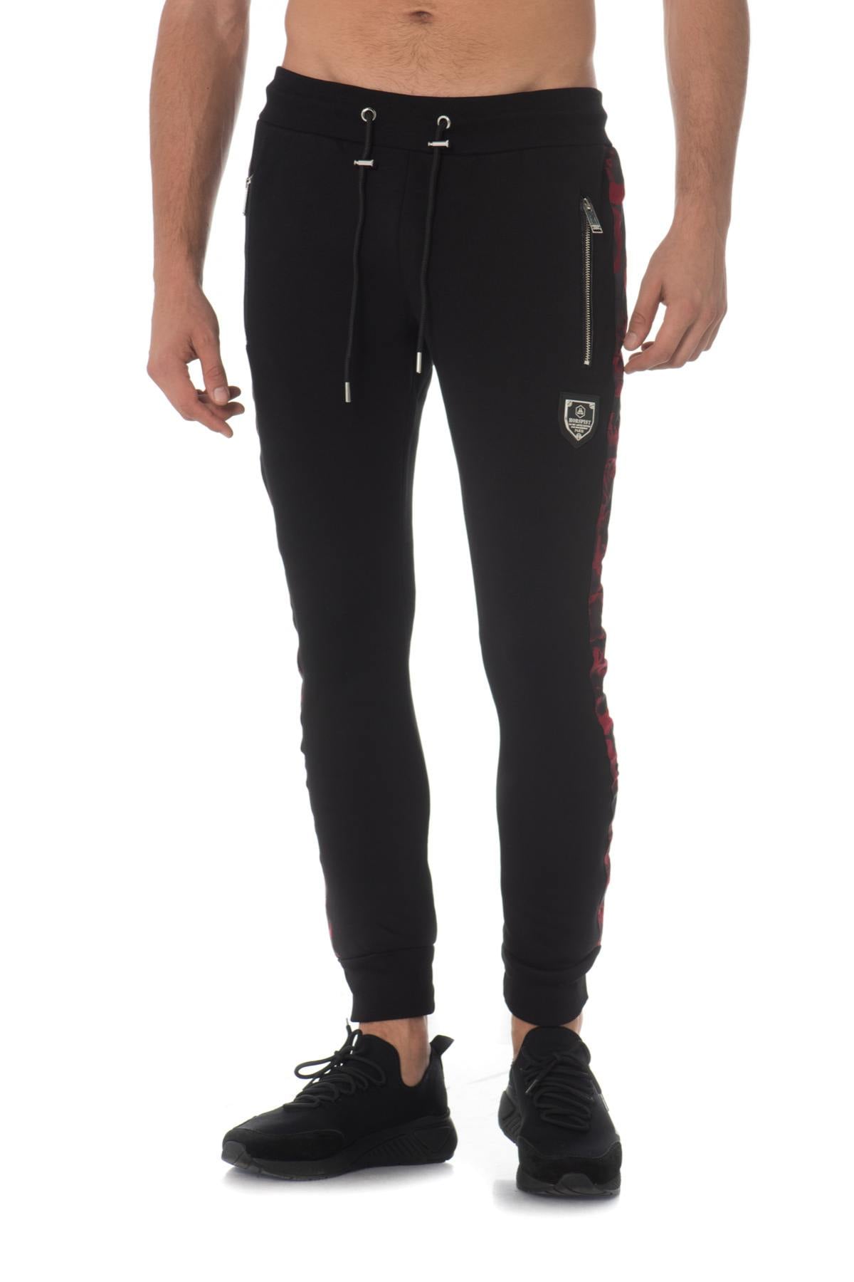 Pantalon Hombre Horspist MANCHESTER BLACK/RED — vista 7