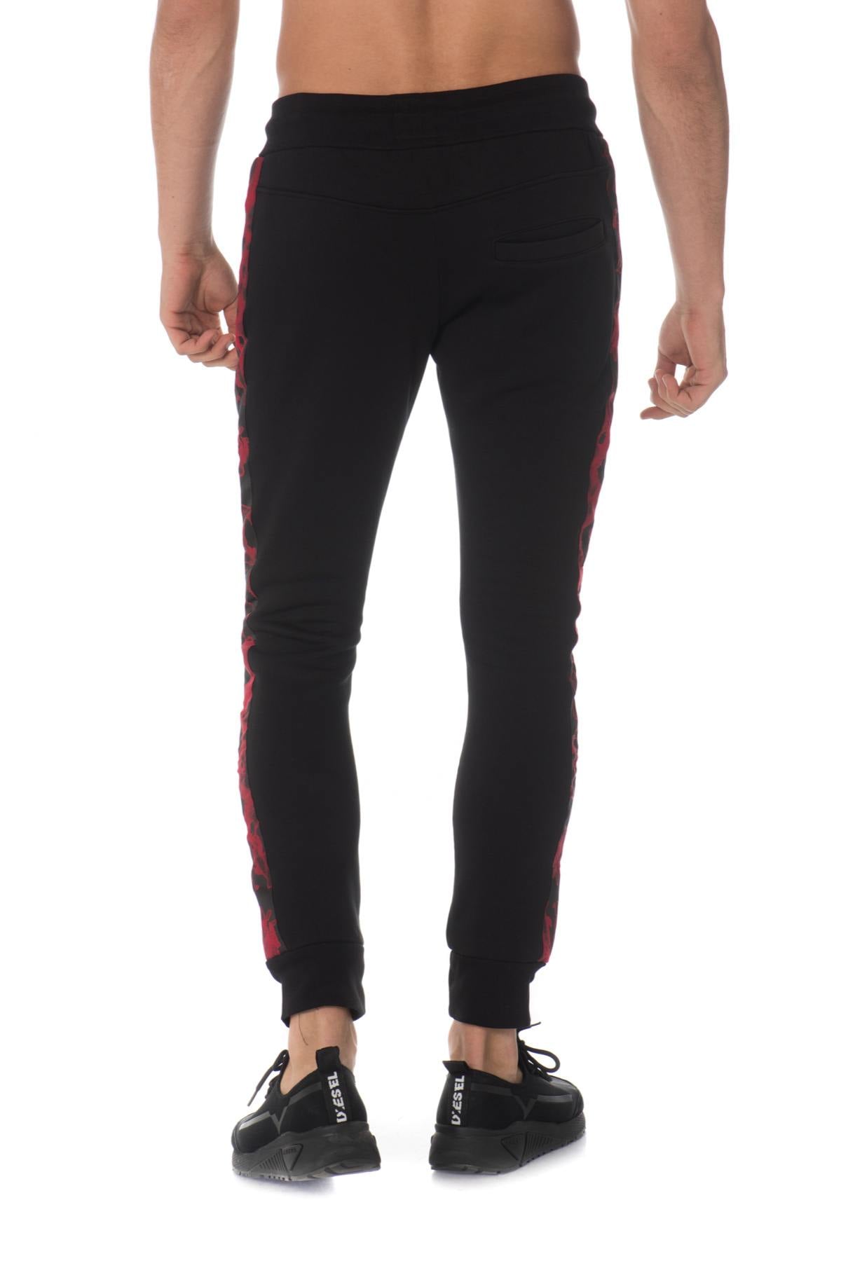 Pantalon Hombre Horspist MANCHESTER BLACK/RED — vista 5