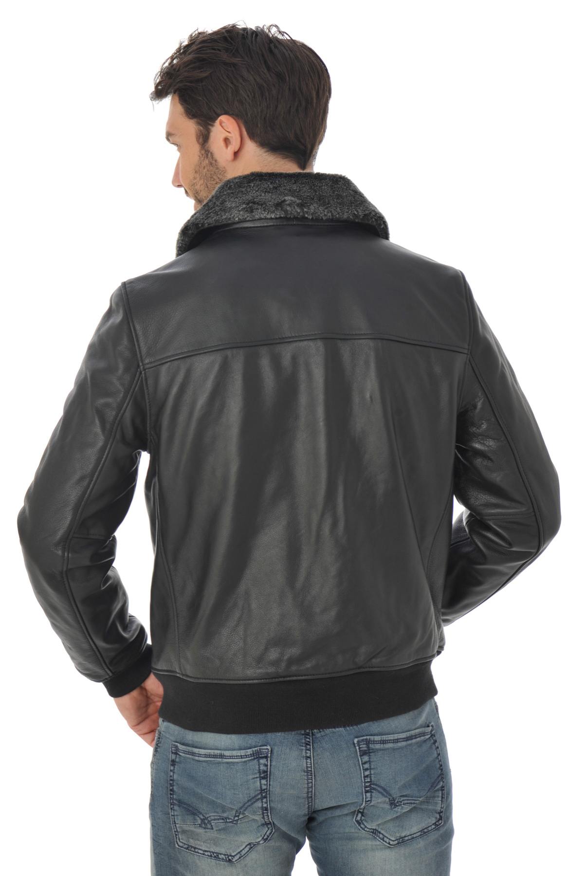 Herren Jacke Schott LC930D BLACK — Ansicht 5