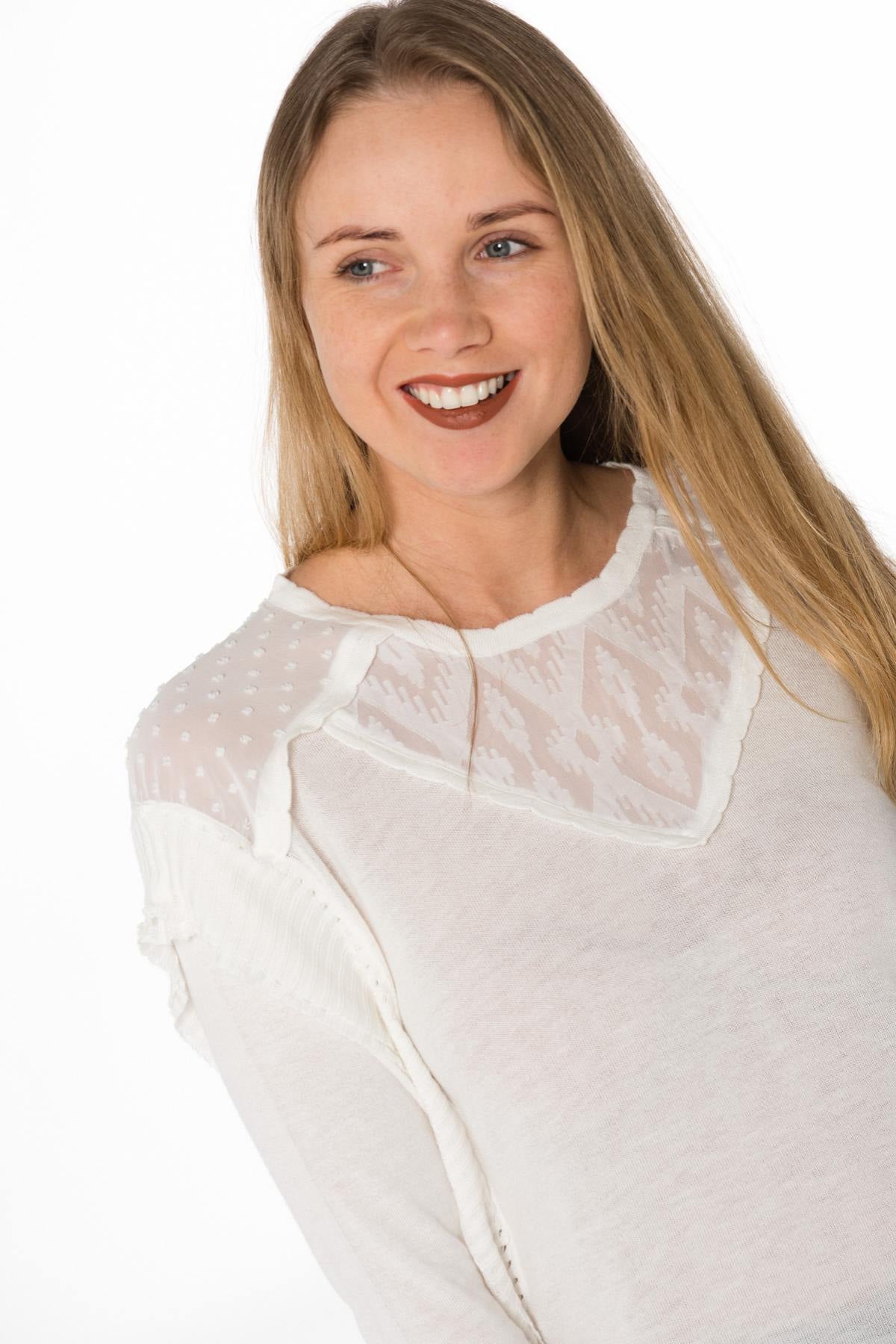 Maglione/felpa Donna Kaporal BULKY OFF WHITE — vista 4