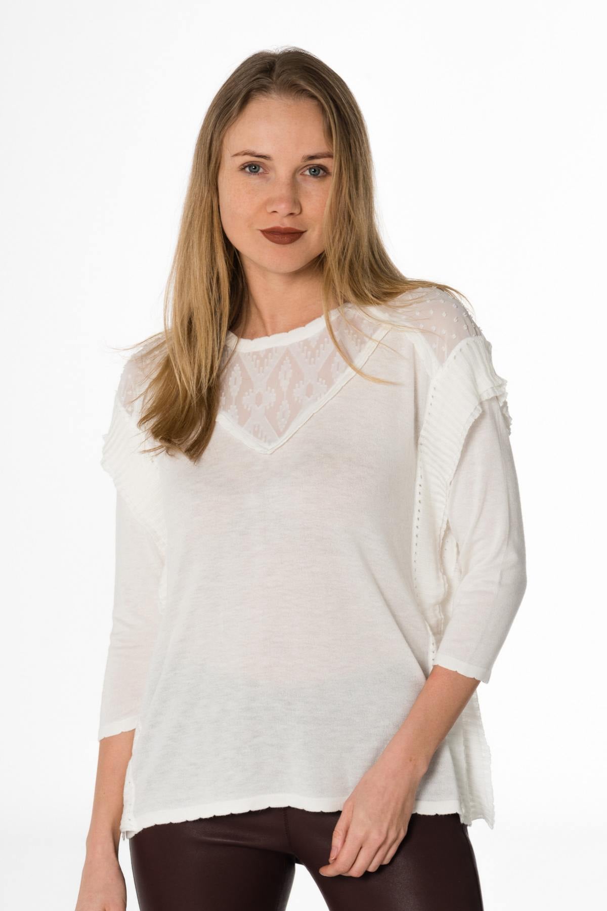 Maglione/felpa Donna Kaporal BULKY OFF WHITE — vista 1
