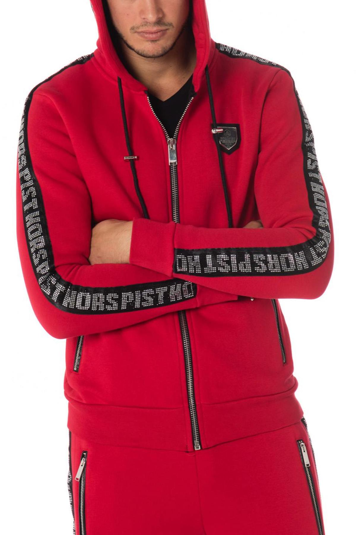 Pull/sweatshirt Homme Horspist SNAP RED — vue 7