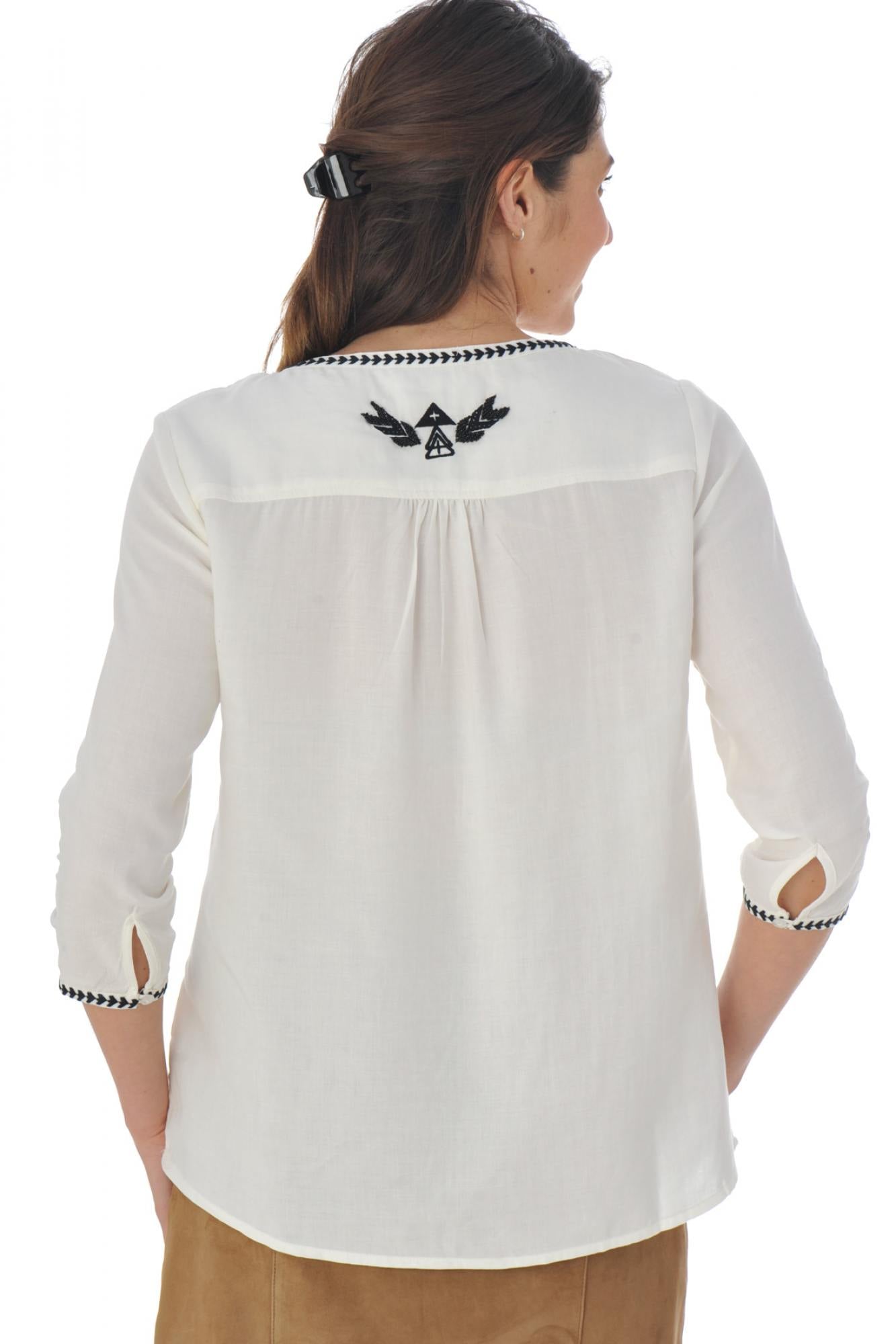 Camiseta Mujeres Kaporal LIFE OFF WHITE — vista 3