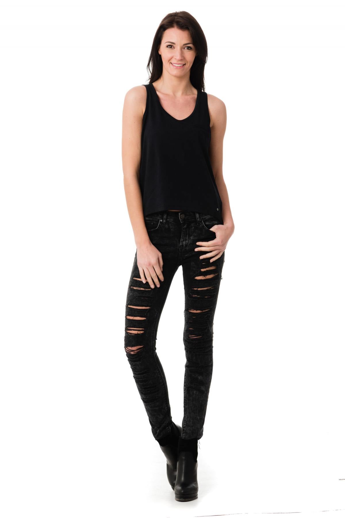 Camiseta Mujeres Kaporal FISHY BLACK — vista 2