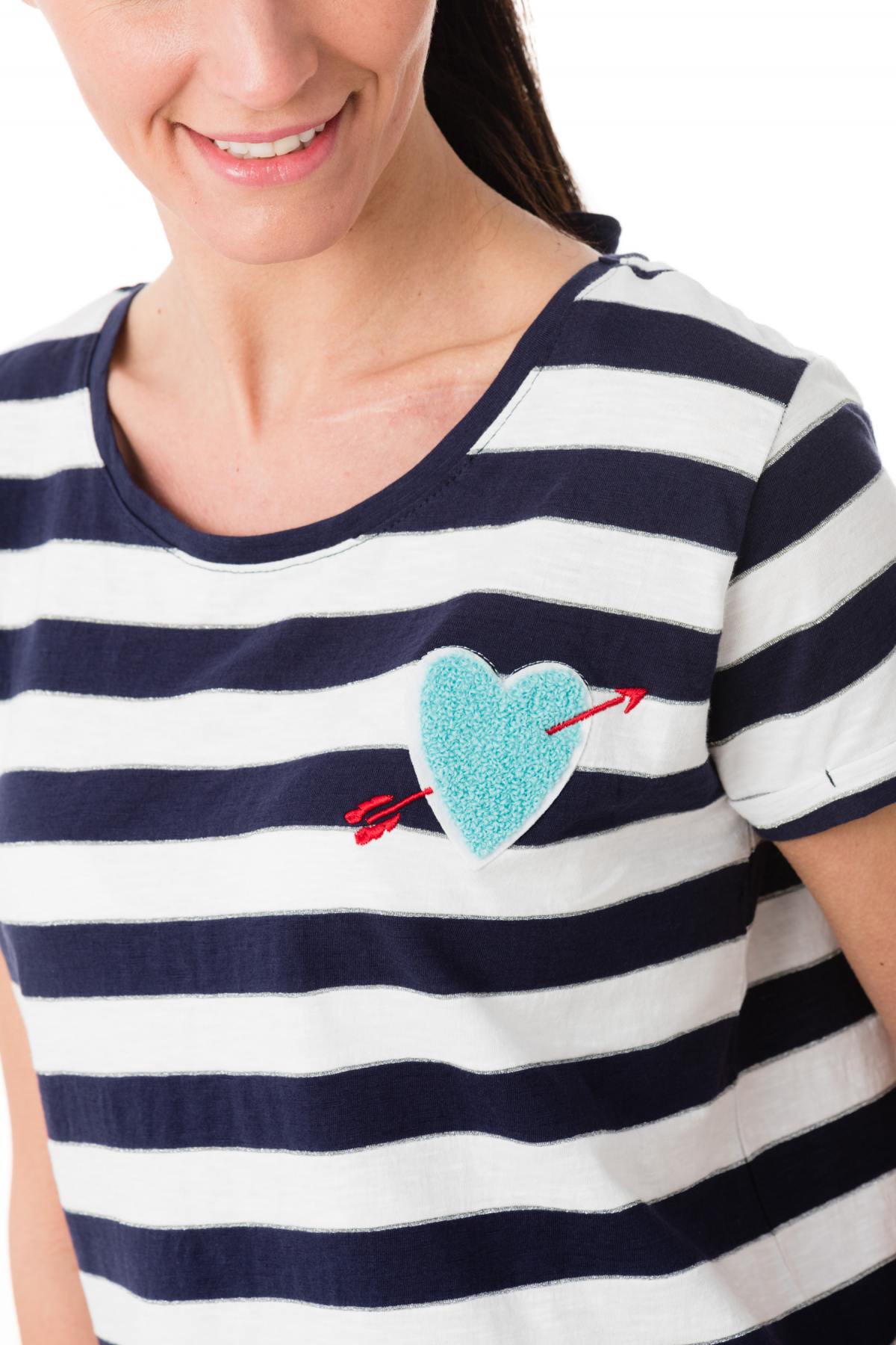 T-shirt Donna Kaporal ALOES MARINE — vista 5