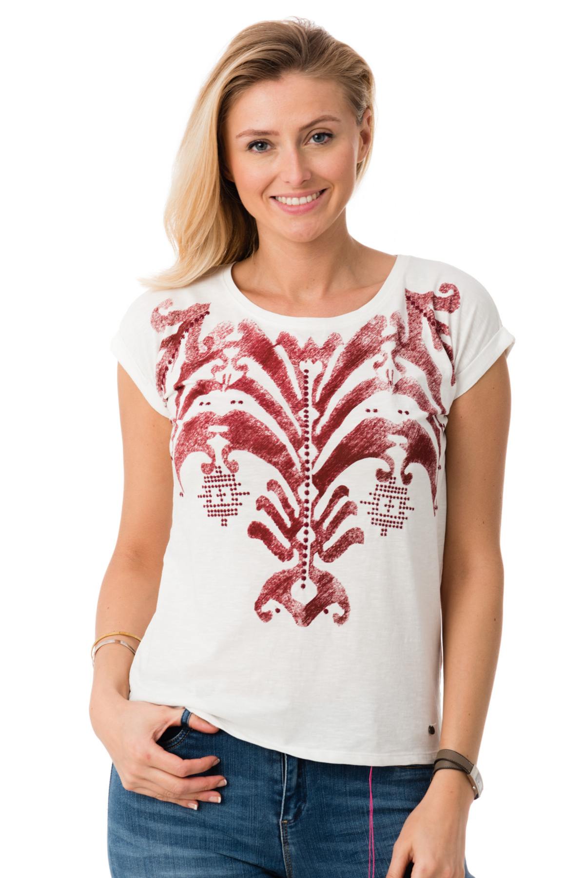 Camiseta Mujeres Kaporal FERGY OFF WHITE — vista 1