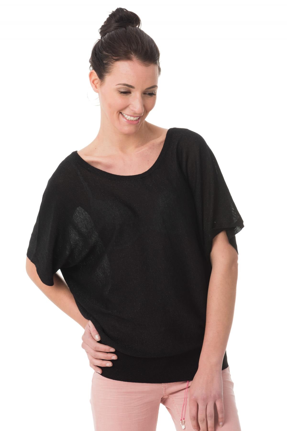 T-shirt Donna Kaporal FILOU BLACK — vista 1