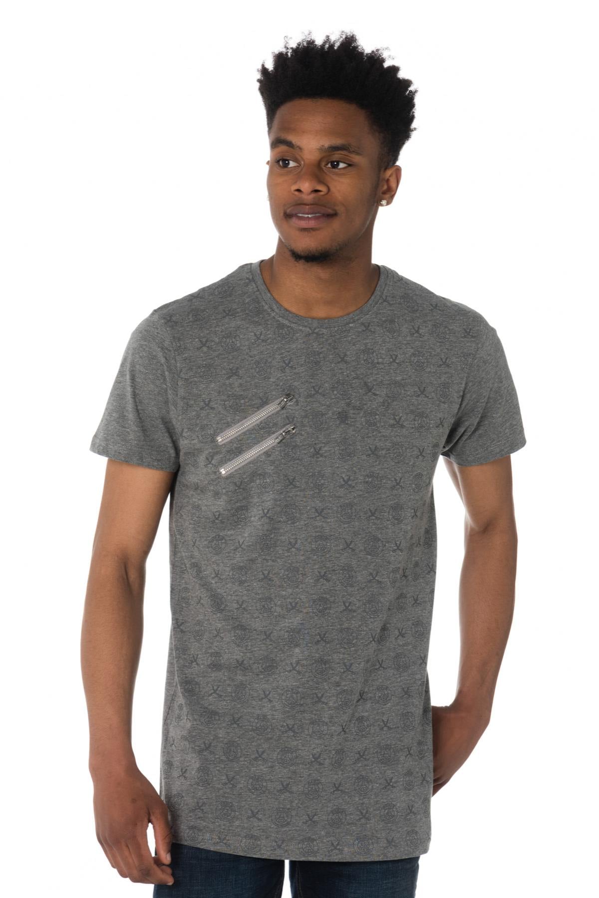 Camiseta Hombre Paris Saint Germain D EDINSON GRIS — vista 1