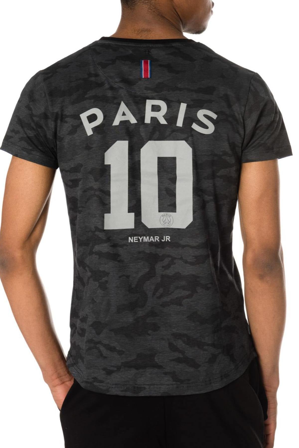 Camiseta Niño Paris Saint Germain T-SHIRT D NAHIL JUNIOR NOIR NEYMAR — vista 2